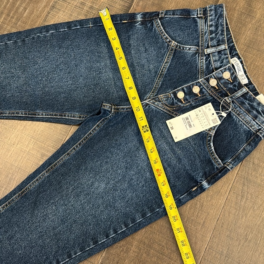 NWT HIGH RISE JEANS SIZE 4 - Picture 6 of 17